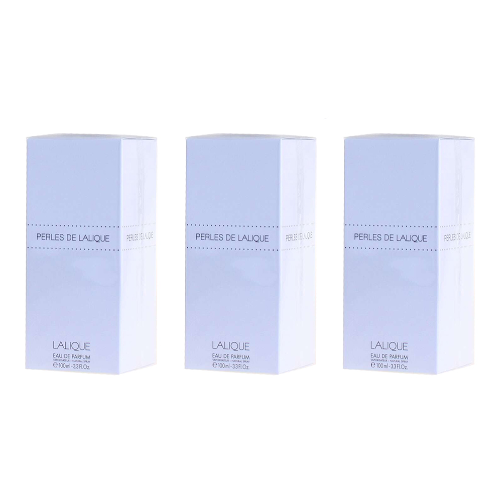 3x Lalique Perles de Lalique EDP 100ml
