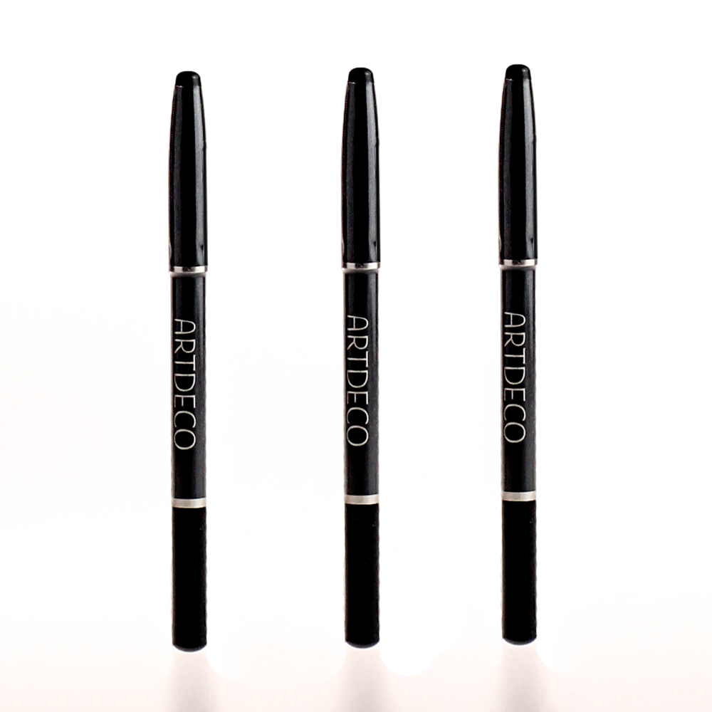 3x Artdeco Kajal Liner 02 Black 1,1g