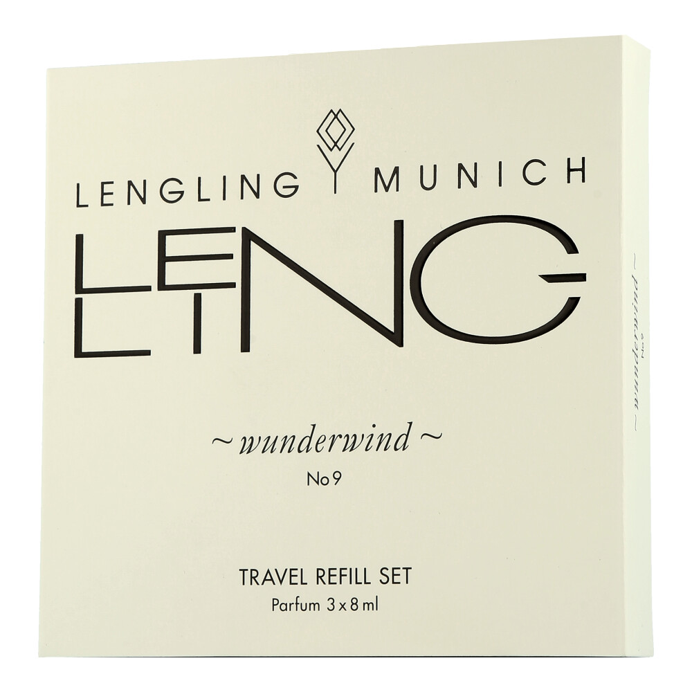 Lengling Wunderwind - No 9 Travel Refill Set 3x8ml