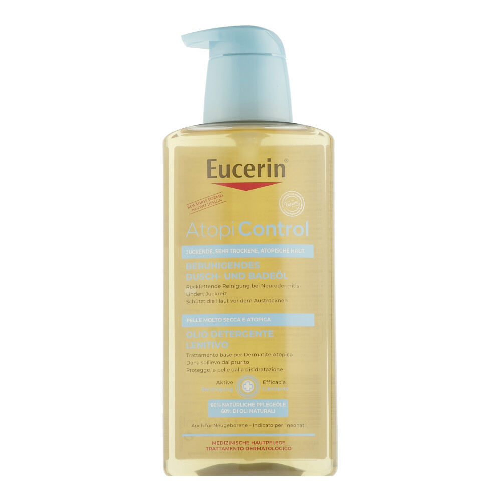 Eucerin для борьбы с атопическим дерматитом - Средство для ухода за кожей лица и тела, 400 мл