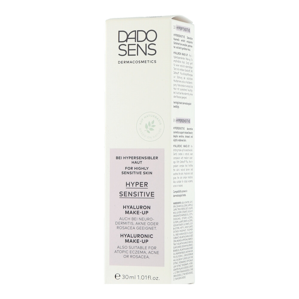 DADO SENS Hypersensitive Hyaluron Make-Up Almond 30ml