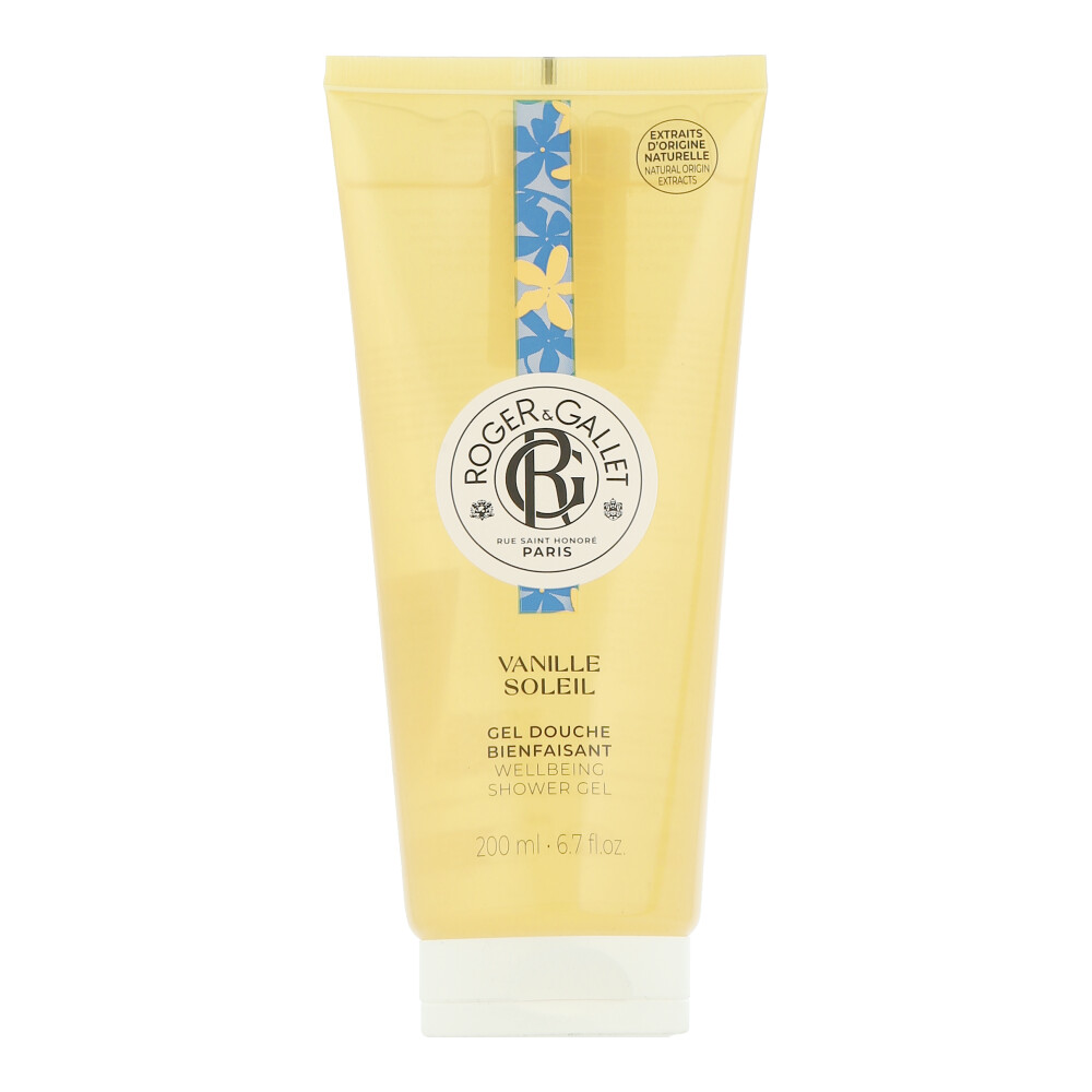 Roger & Gallet Vanille Soleil - Оздоровительный гель для душа, 200 мл
