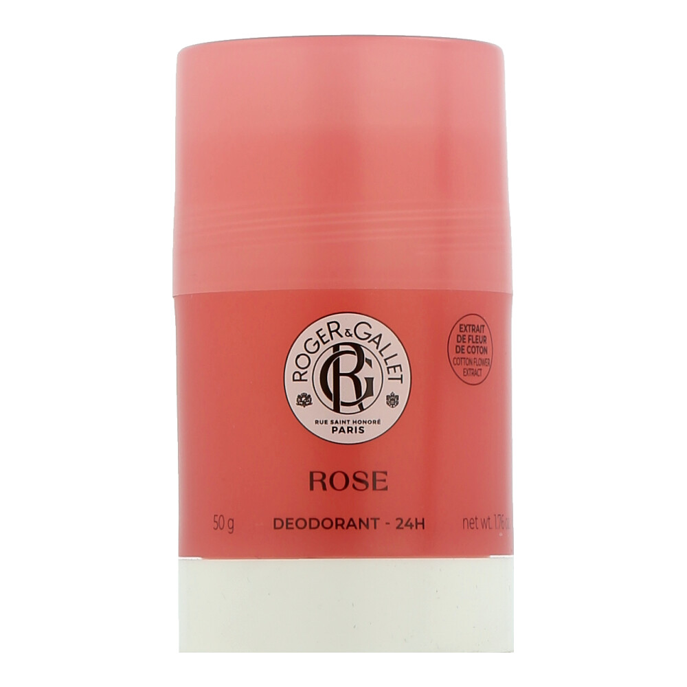 Roger & Gallet Rose - Дезодорант-стик 24Ч, 50г