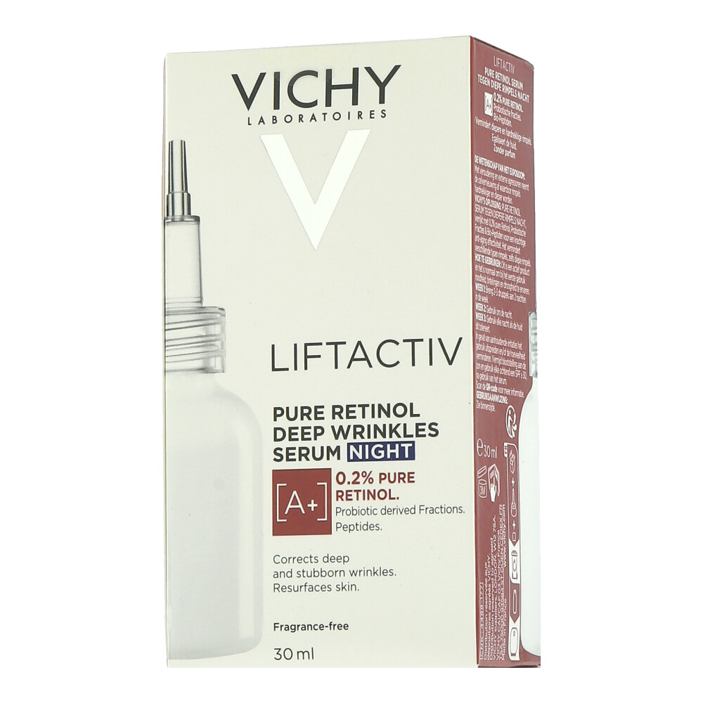 Vichy Liftactiv Pure Retinol Deep Wrinkles Serum Night 30ml