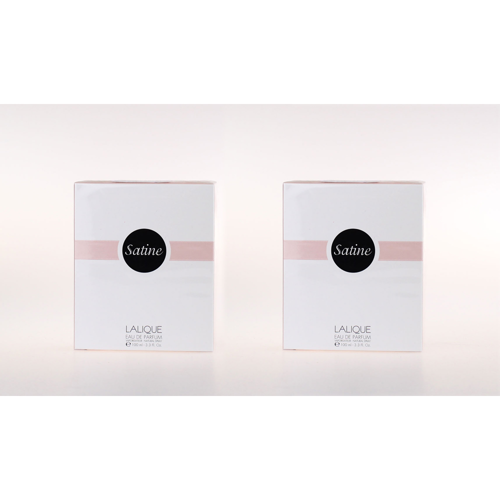 2x Lalique Satine EDP 100ml